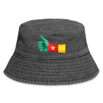 collection Cameroun - Bob vintage - noir vintage - Devant