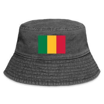 drapeau mali - mali flag - Bob vintage - noir vintage - Devant