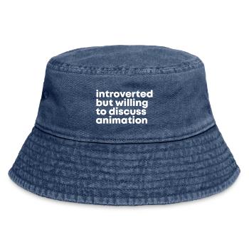 Animation - Vintage Bucket Hat - Vintage Denim - Vorne