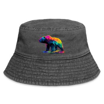 L’ours dans les montagnes - Bob vintage - noir vintage - Devant