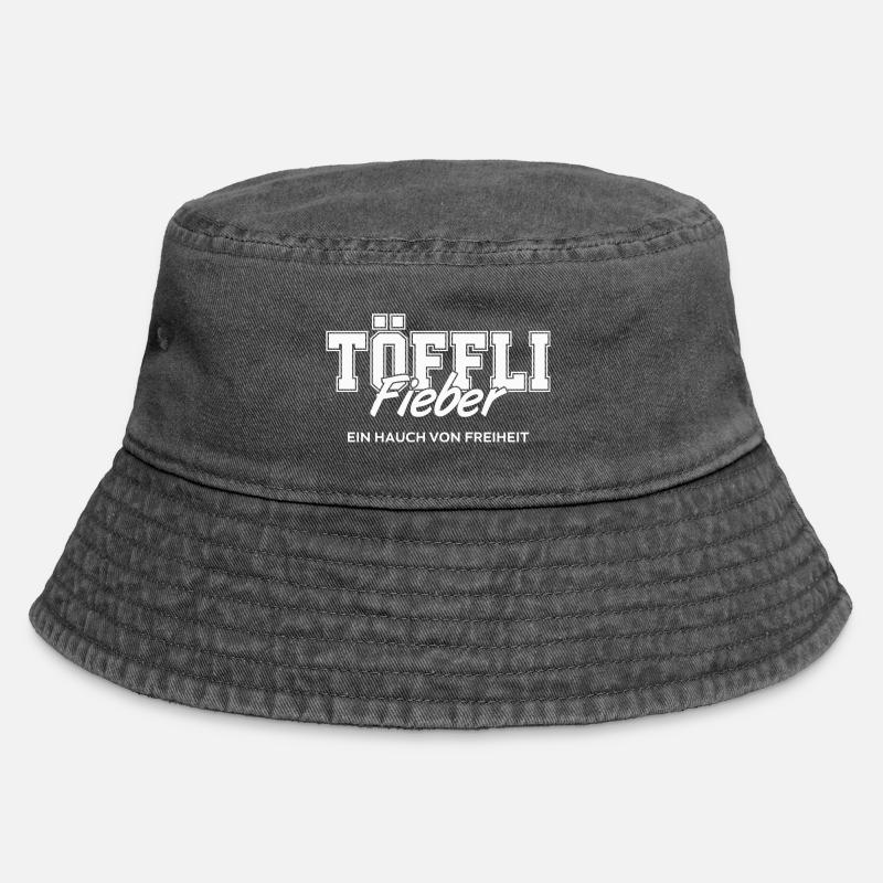 Toeffli - Vintage Bucket Hat - vintage black