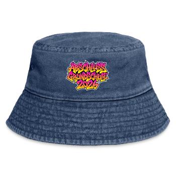 Elementary School Graduation 2026 Graffiti - Vintage Bucket Hat - vintage denim - Front