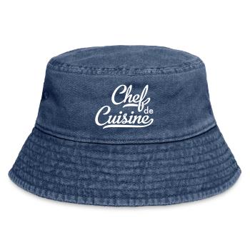 Chef de Cuisine - Vintage Bucket Hat - Vintage Denim - Vorne