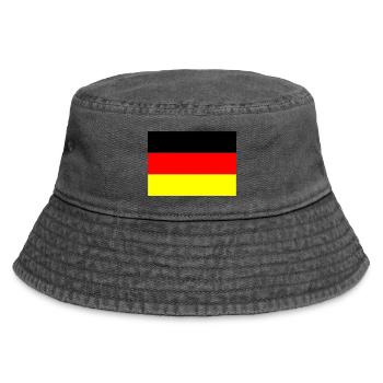 germany - Vintage Bucket Hat - Vintage Schwarz - Vorne