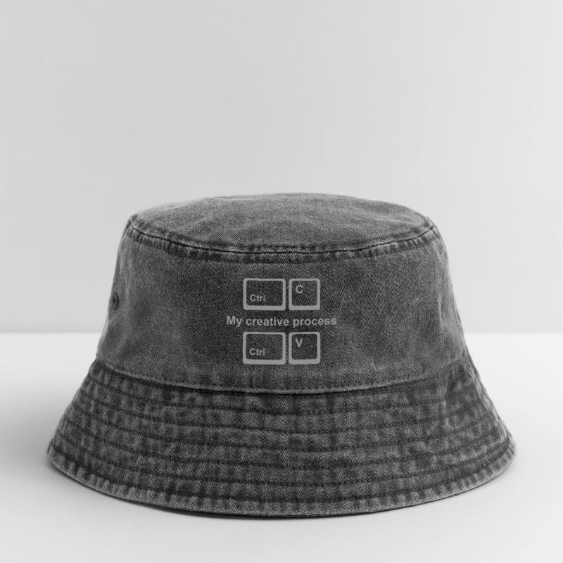 Copy Paste Shirt – Funny Coder & Designer Tee Vintage Bucket Hat