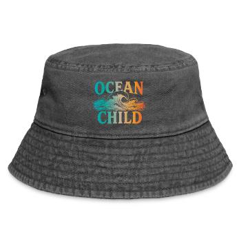 Ocean Child - Vintage Bucket Hat - vintage black - Front