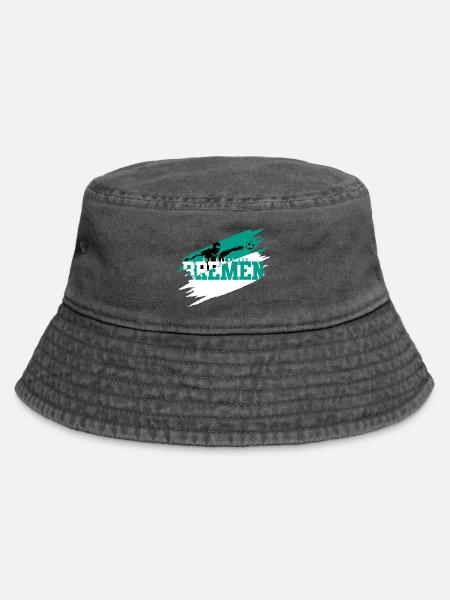 Die Macht aus Bremen Fussball - Vintage Bucket Hat - Vintage Schwarz