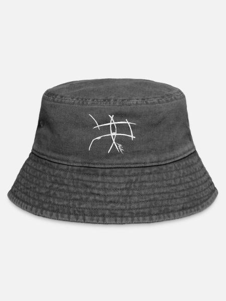 Spanking - Vintage Bucket Hat - Vintage Schwarz