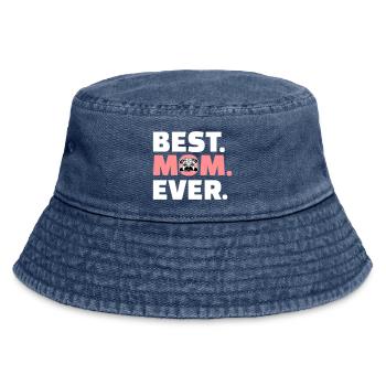 Mops - Vintage Bucket Hat - Vintage Denim - Vorne