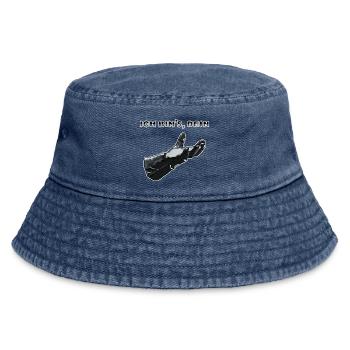 Vatertag - Vintage Bucket Hat - Vintage Denim - Vorne
