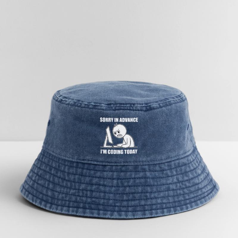 Proud software developer for programming students Vintage Bucket Hat