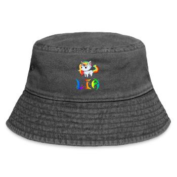 Lia Einhorn - Vintage Bucket Hat - Vintage Schwarz - Vorne