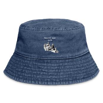 Château de Neuschwanstein - Bob vintage - vintage bleu jeans - Devant