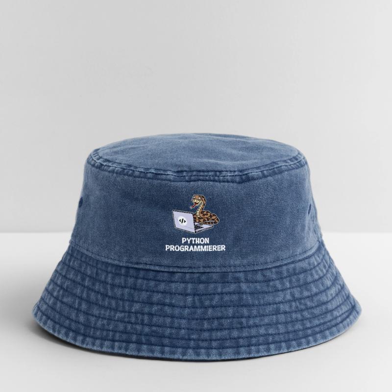Developer Coden Statement Computer Programmierer Vintage Bucket Hat