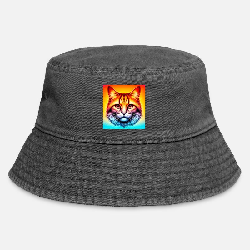 chat - Bob vintage - noir vintage