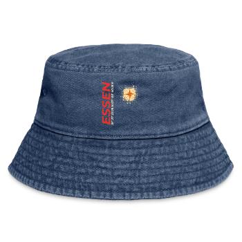 Essen - Vintage Bucket Hat - Vintage Denim - Vorne