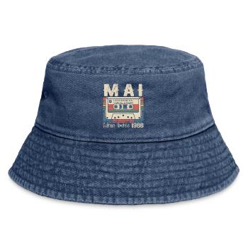 Mai 1966 - Bob vintage - vintage bleu jeans - Devant