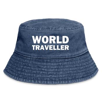 Voyageur du monde - Bob vintage - vintage bleu jeans - Devant