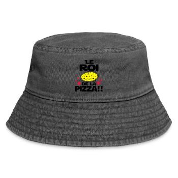 roi de la pizza - Bob vintage - noir vintage - Devant