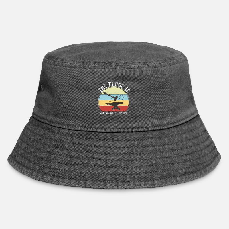 La forge est forte avec ce forgeron - Bob vintage - noir vintage
