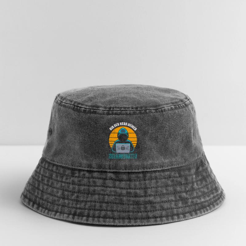 Science Coder BIN DER HERR DEINER ZUGANGSDATEN Vintage Bucket Hat