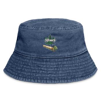 Stoner - Vintage Bucket Hat - Vintage Denim - Vorne