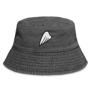 leftwing - Vintage Bucket Hat - Vintage Schwarz - Vorne