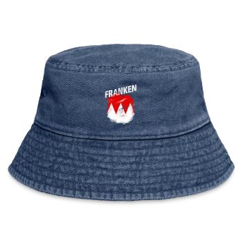 Franken - Vintage Bucket Hat - Vintage Denim - Vorne