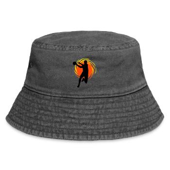 Wirbel Handballer - Vintage Bucket Hat - Vintage Schwarz - Vorne