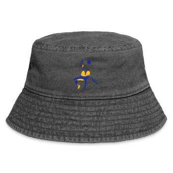 Soccer - Vintage Bucket Hat - vintage black - Front
