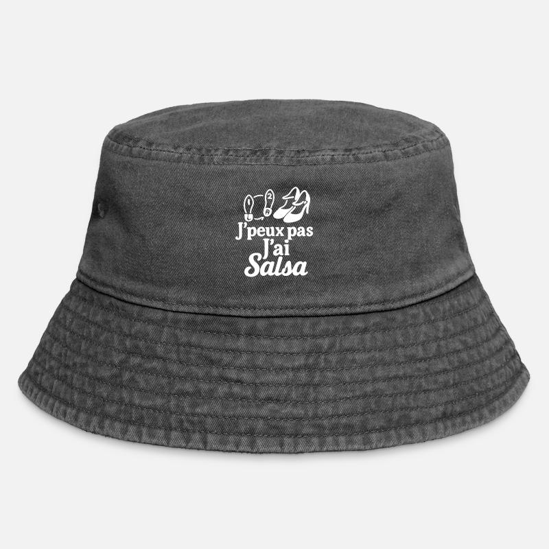 J’peux pas j’ai Salsa - Bob vintage - noir vintage