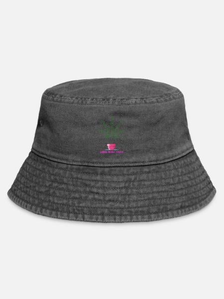 Weed Suga Mama - Vintage Bucket Hat - Vintage Schwarz