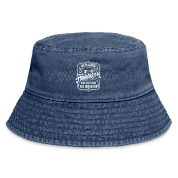 Scénario de film d’horreur My Life Is - Bob vintage - vintage bleu jeans - Devant