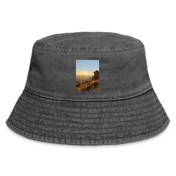 Sunset - Vintage Bucket Hat - vintage black - Front