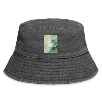 Bai Ze : L’Auspice Divin - Souffle de Sérénité - Bob vintage - noir vintage - Devant