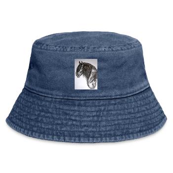 Friese Portrait - Vintage Bucket Hat - Vintage Denim - Vorne