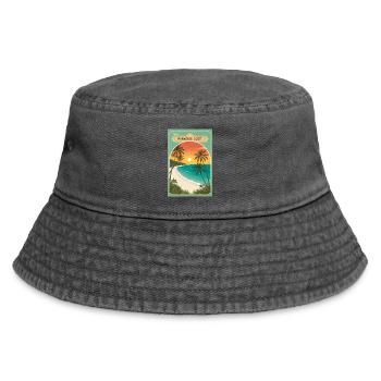 Paradise Lost 2050: The Last Sunset of Eden - Vintage Bucket Hat - vintage black - Front