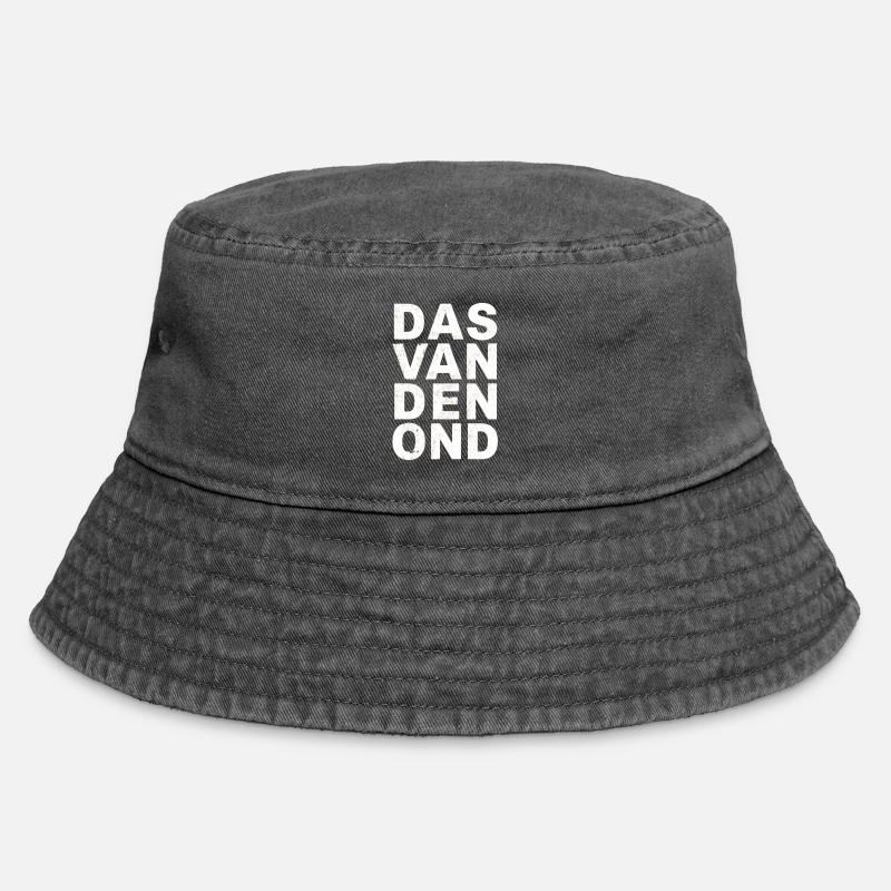 Das van den ond. Antwerp dialect Shirts - Vintage Bucket Hat - vintage black