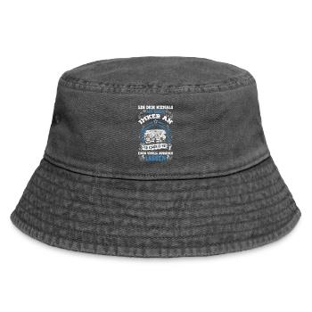 Imker - Vintage Bucket Hat - Vintage Schwarz - Vorne