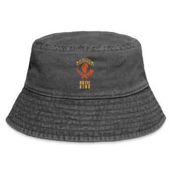 Rib Eye King - Vintage Bucket Hat - Vintage Schwarz - Vorne