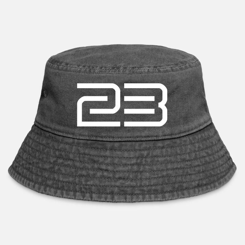 23 - Vintage Bucket Hat - vintage black