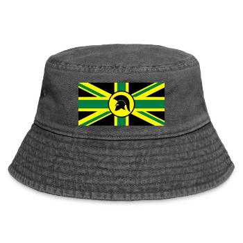 Skinhead Reggae UK - Vintage Bucket Hat - Vintage Schwarz - Vorne