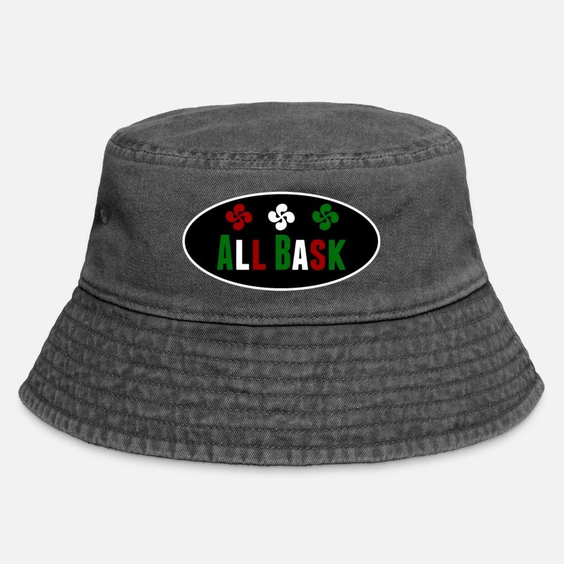 All Basque - Vintage Bucket Hat - vintage black