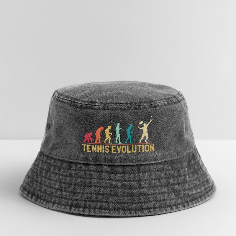 Tennis Evolution Evolution Conception graphique Bob vintage