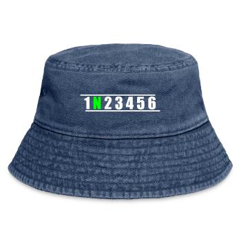 Moto cadeau idée cadeau pour les motocyclistes - Bob vintage - vintage bleu jeans - Devant