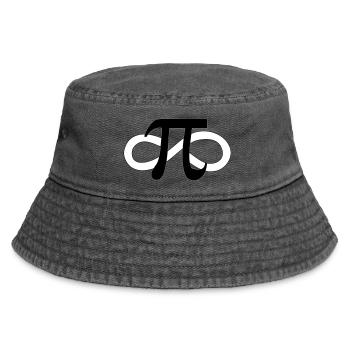 Die Unendlichkeit - Vintage Bucket Hat - Vintage Schwarz - Vorne