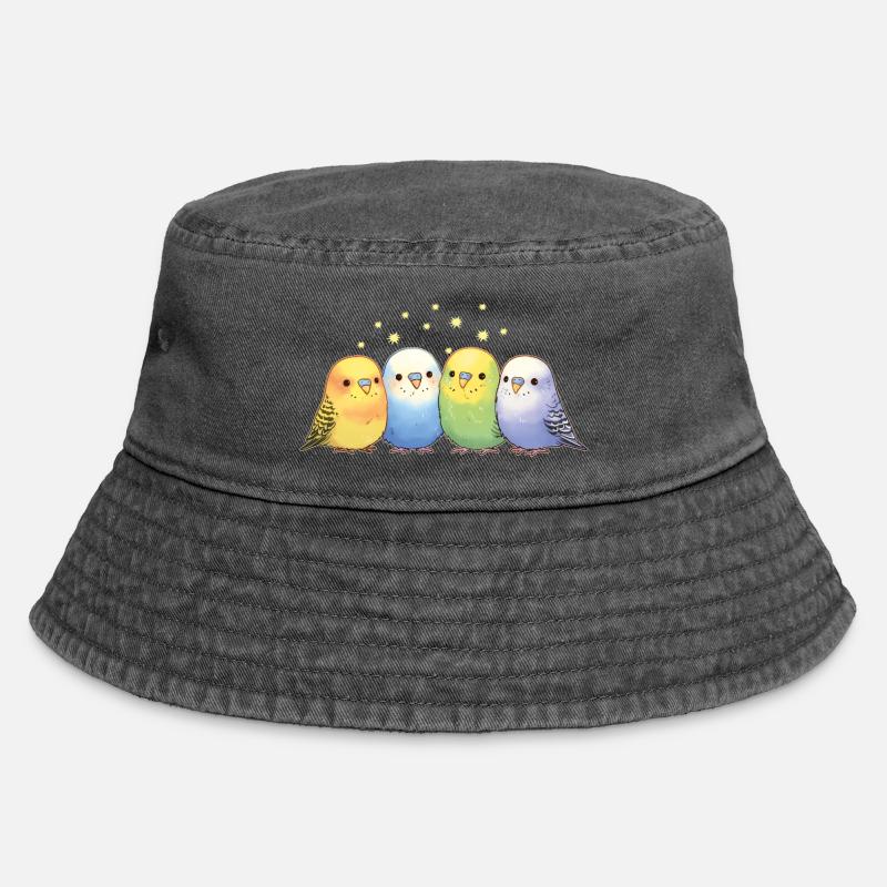 Budgies - Bob vintage - noir vintage