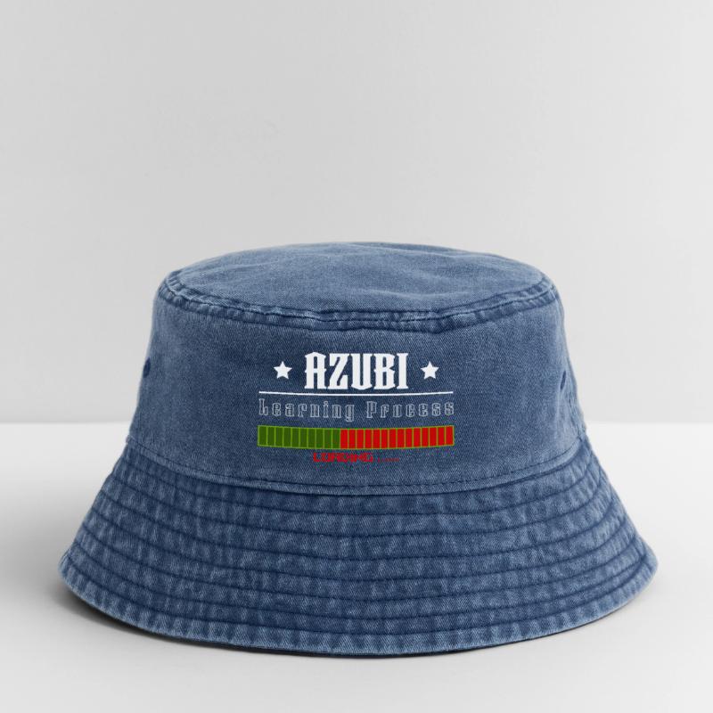 AZUBI learning process loading tshirt Vintage Bucket Hat