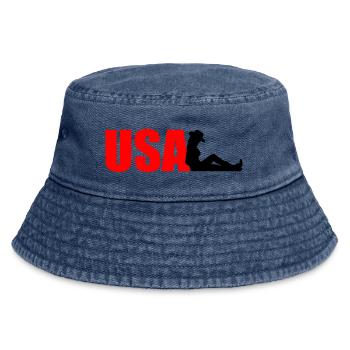 États-Unis - Bob vintage - vintage bleu jeans - Devant