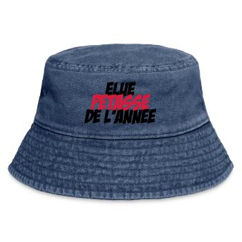 Elu Pétasse de l'année ! - Bob vintage - vintage bleu jeans - Devant